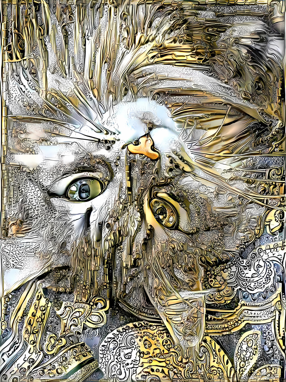 The Gilded Silver Cat.