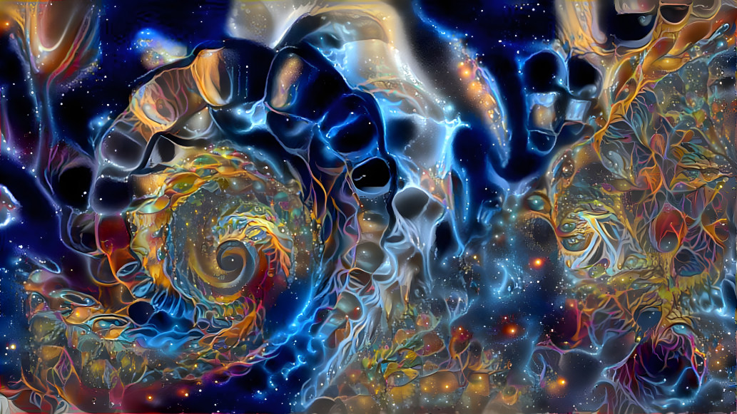 Space Fractal swirl