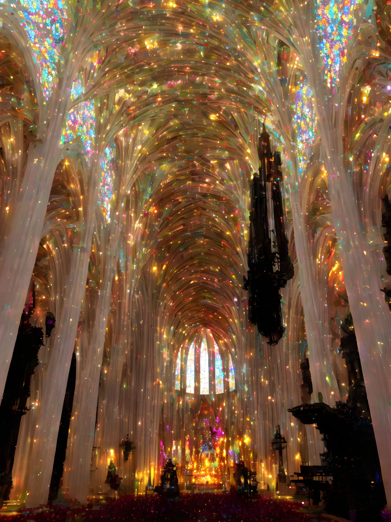 Psychedelic enlighted Church
