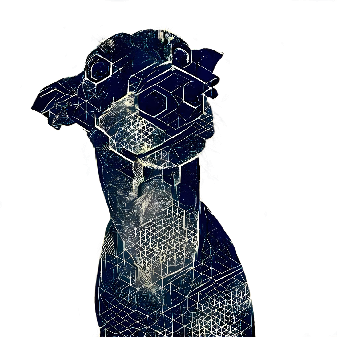 geometric doggo