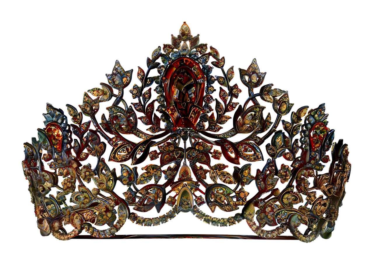 patterned crown