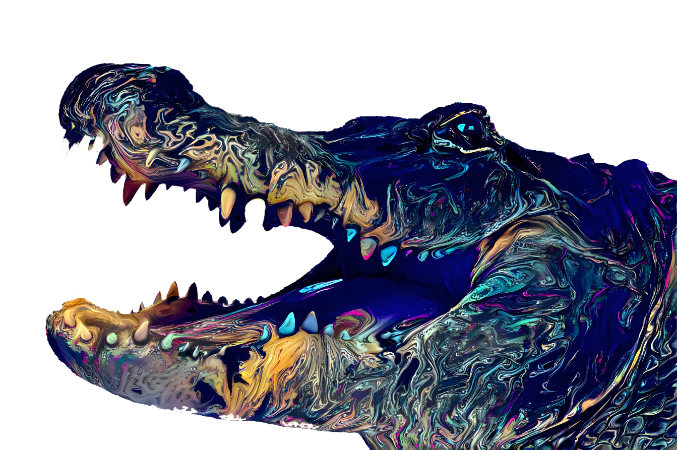 paint alligator