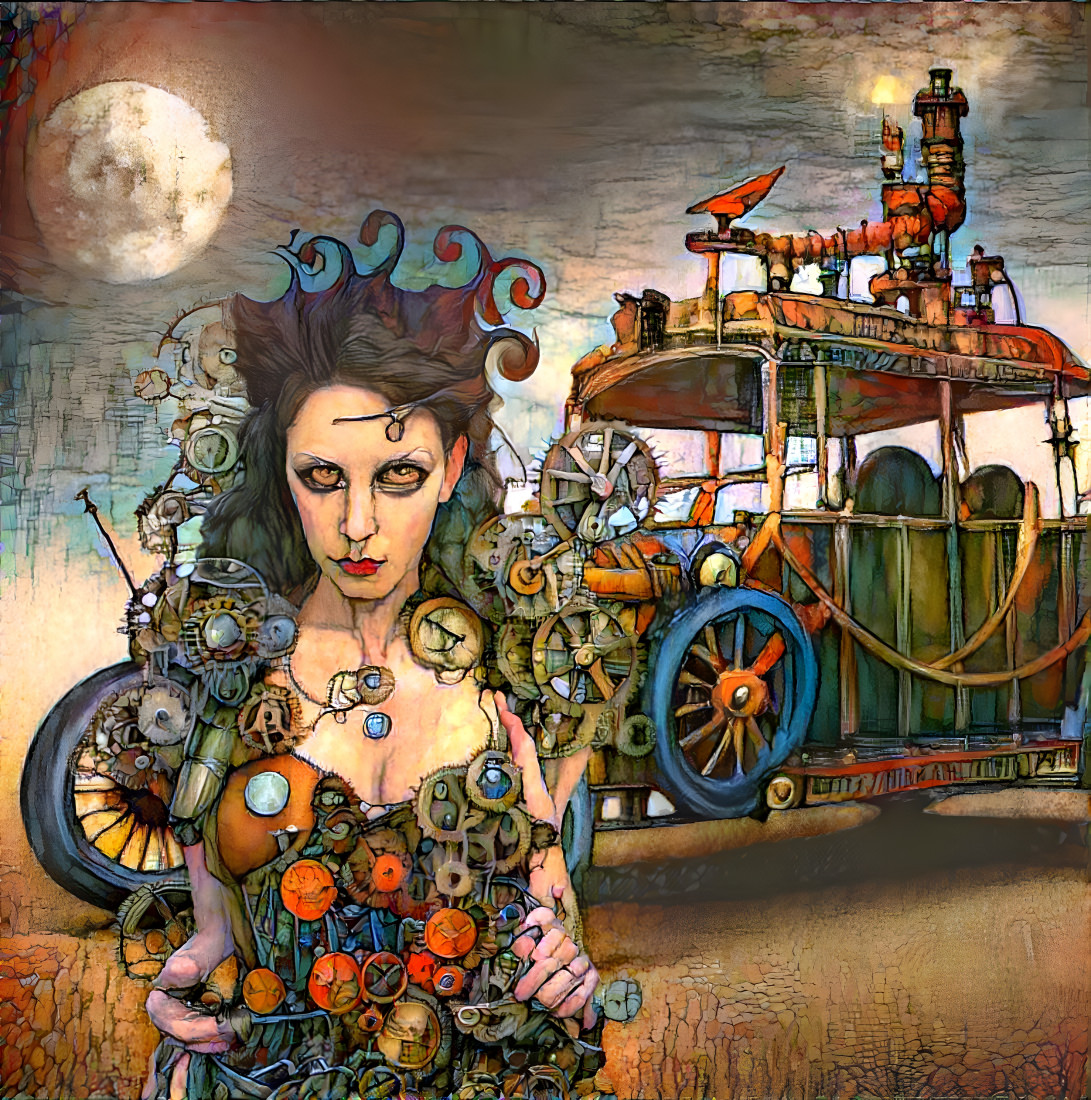 Steampunk lady