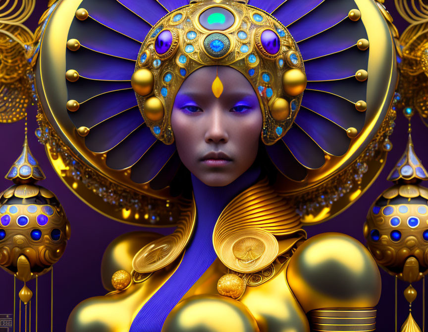 Futuristic Goddess