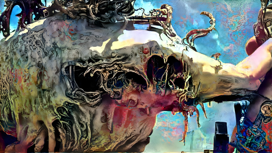 Shub-niggurath x Mad Max, colorized