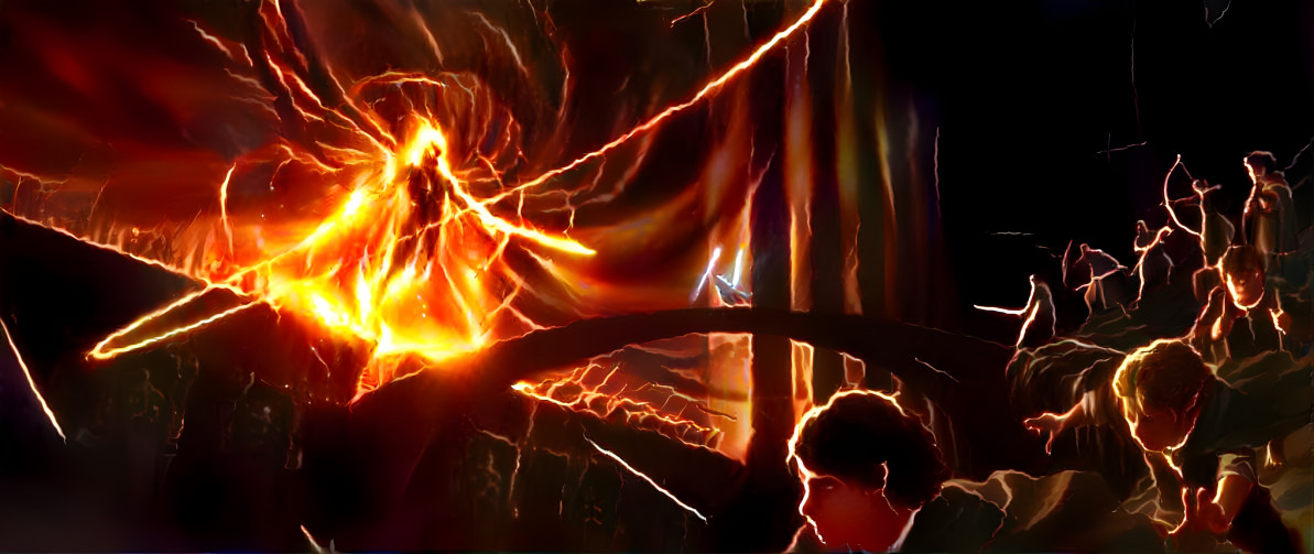 Gandalf and the Balrog 