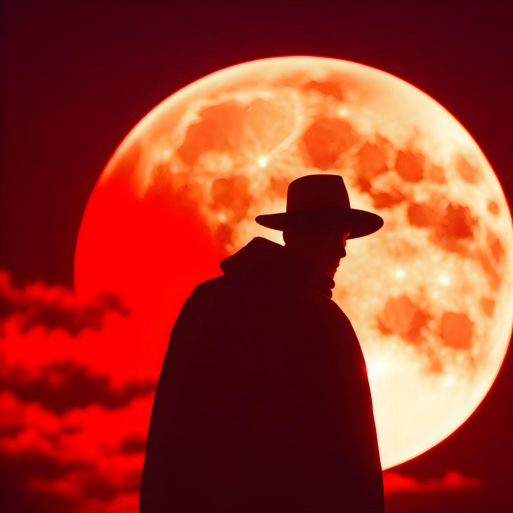 red moon man