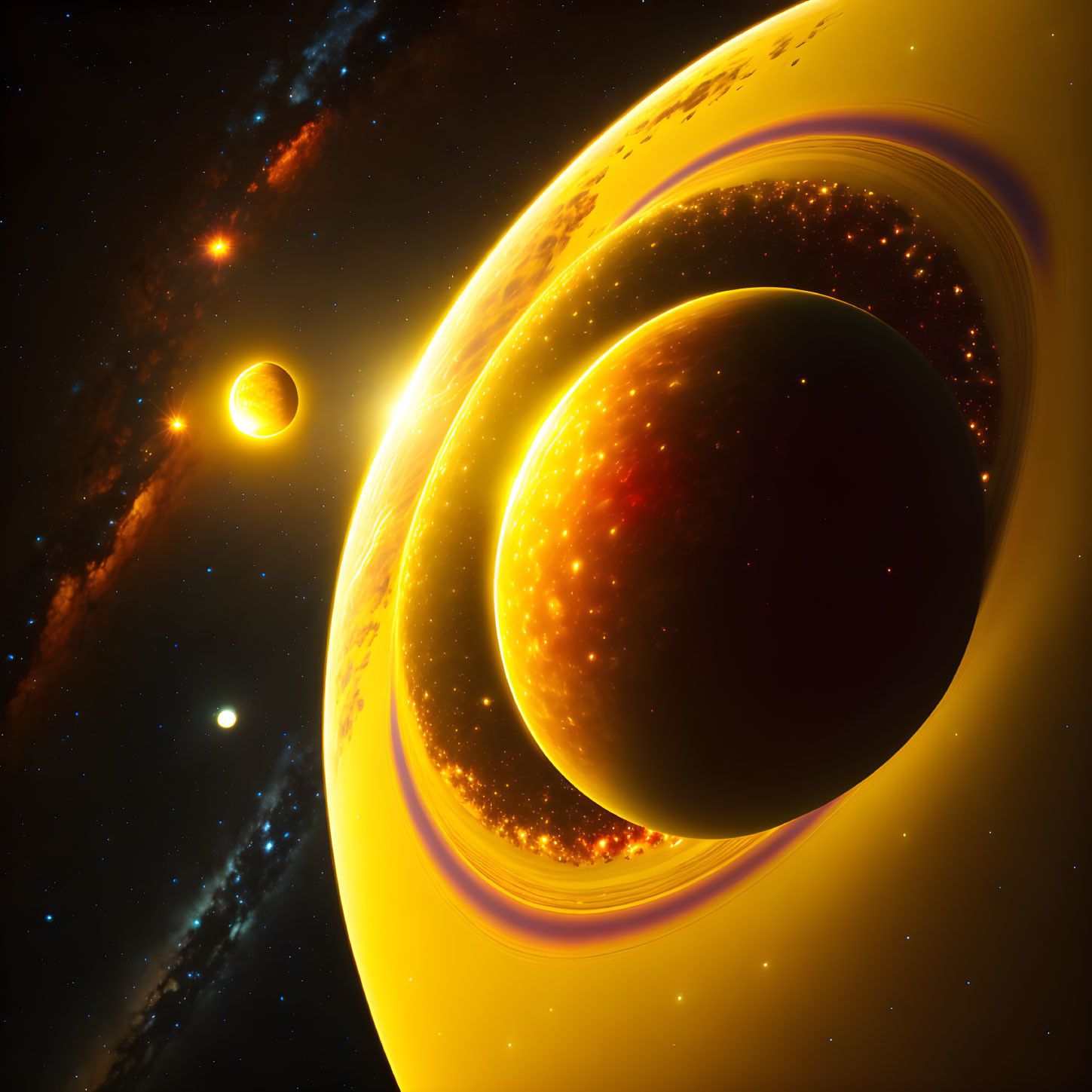yellow planetary sun2