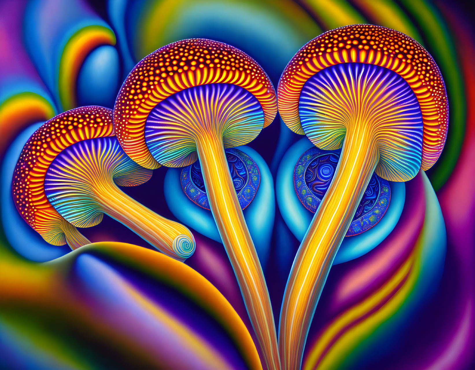 magic mushrooms ?alex grey art