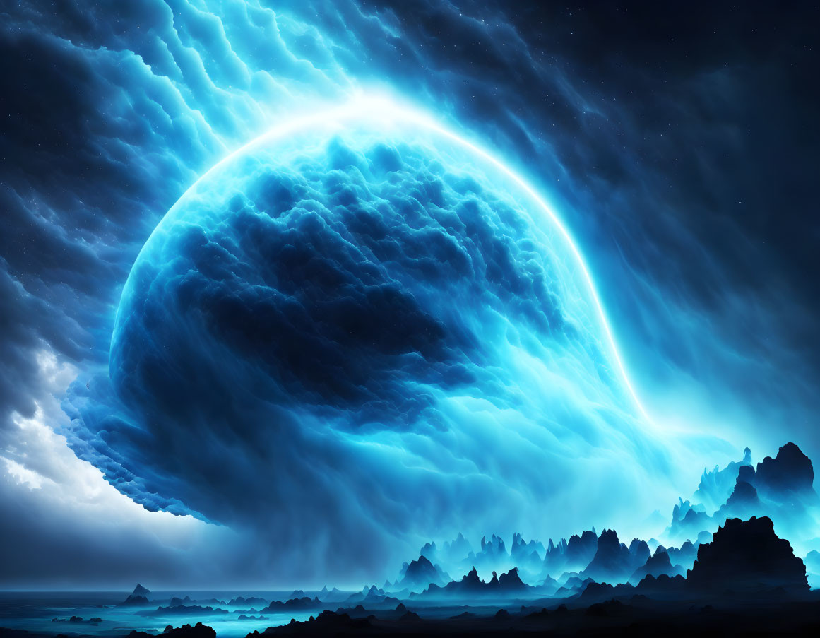 mayan Blue Spectral Storm