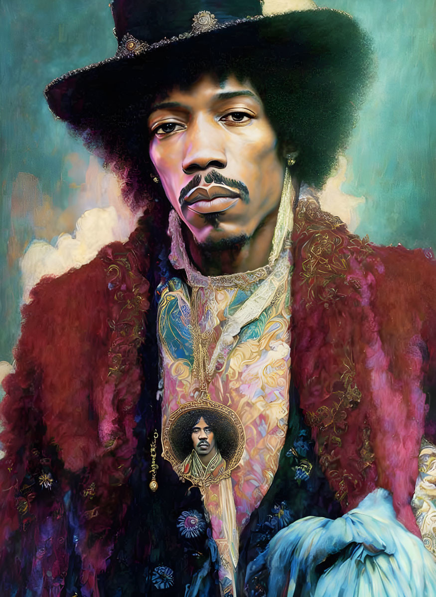 Resplendent Jimi Hendrix 