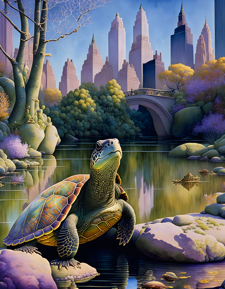 Central Park Turtle 