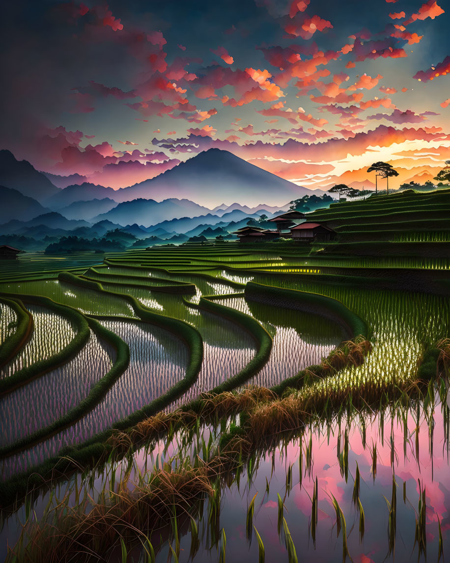 Rice Fields 