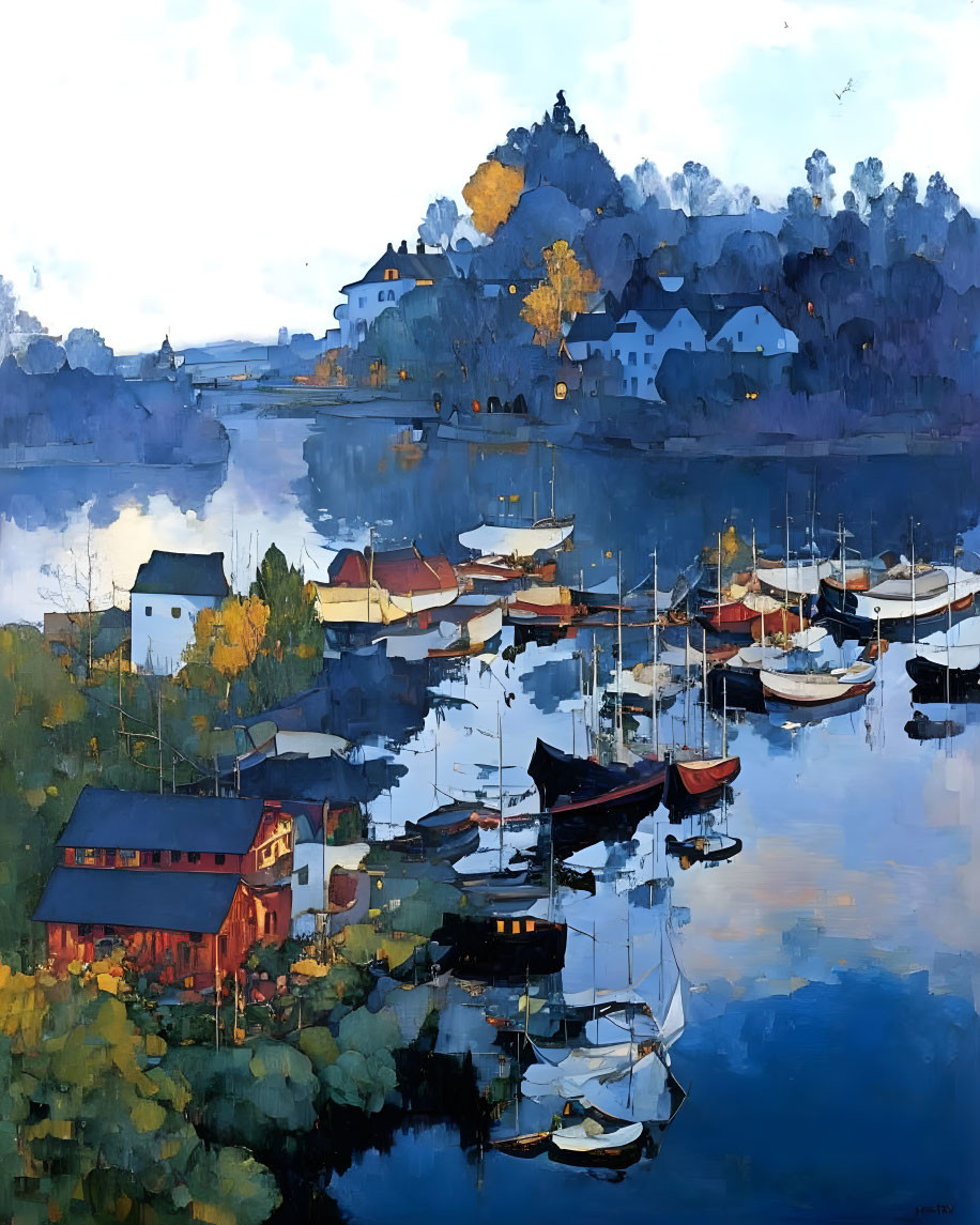 Norwegian Coastal Scene