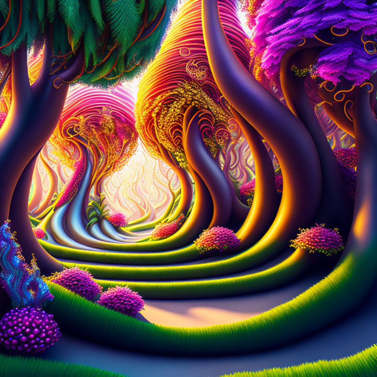 twisted forest