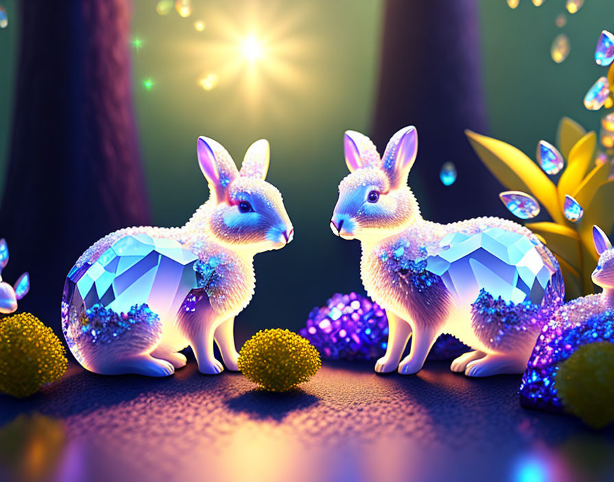 Crystal Rabbits