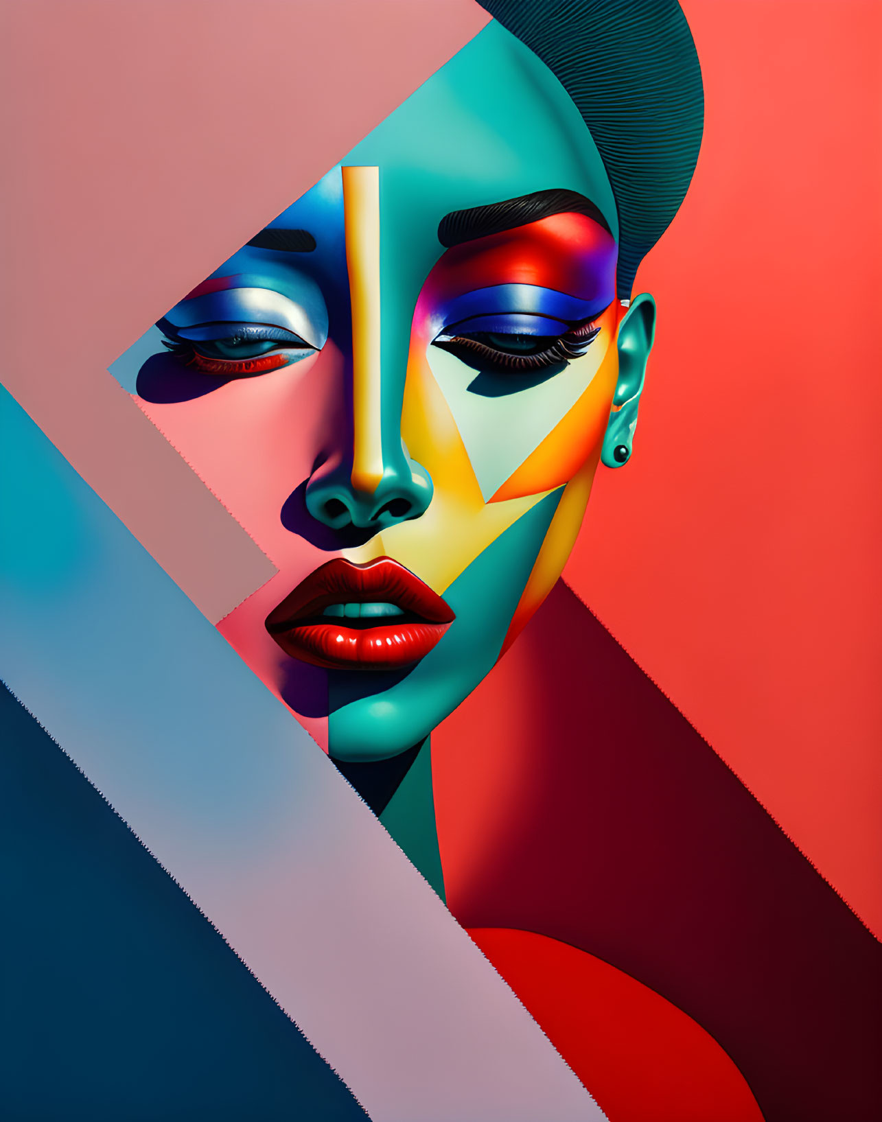 Abstract Woman