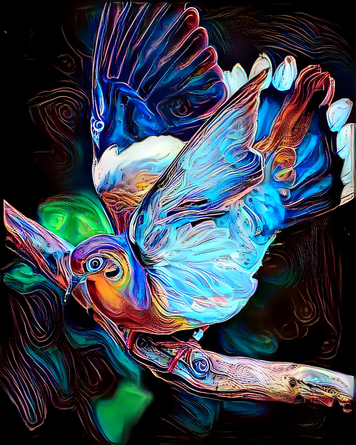 Bird in Blue 
