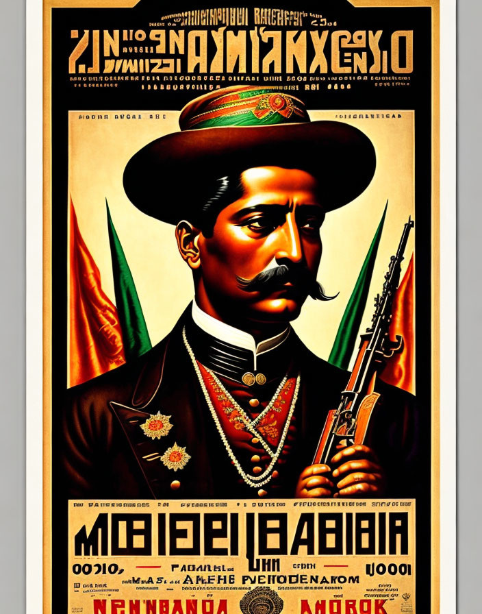 Mexican Revolution Poster 1920
