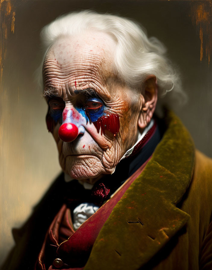 old clown