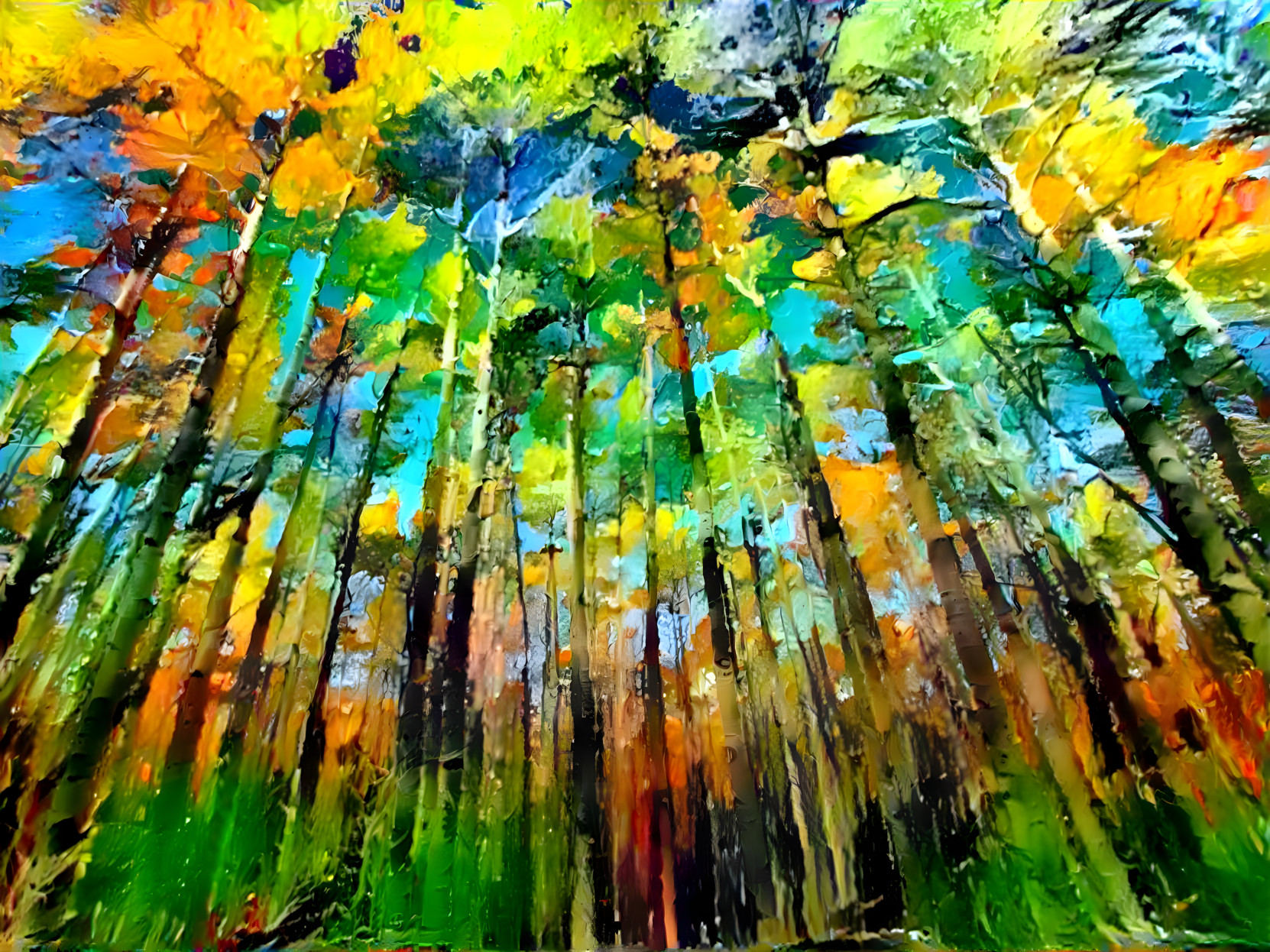 Aspen Psychedelic Painting