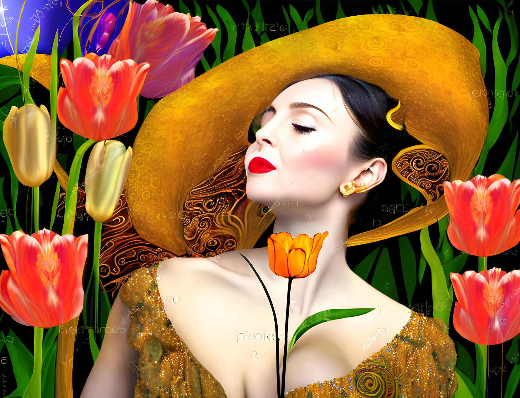 Lady with Tulips (1)
