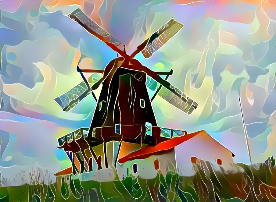 Windmühle in Grenaa