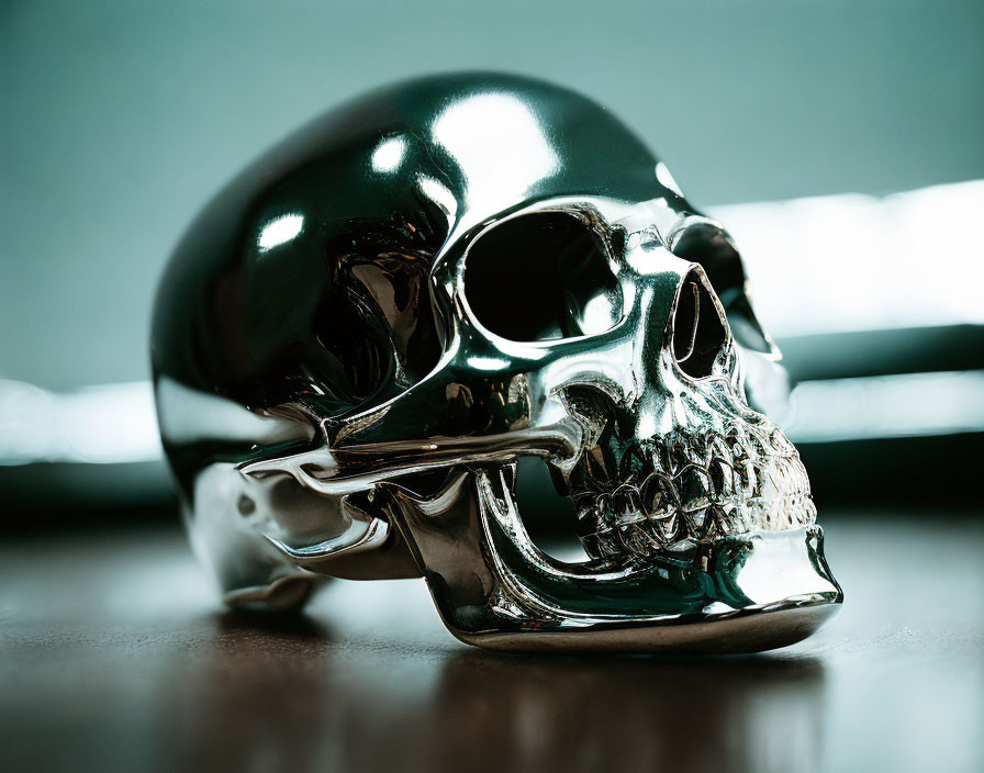 chrome skull