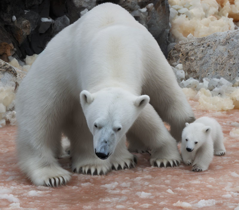 Polar Bear Mom