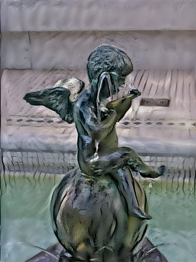 The Angel fountain
