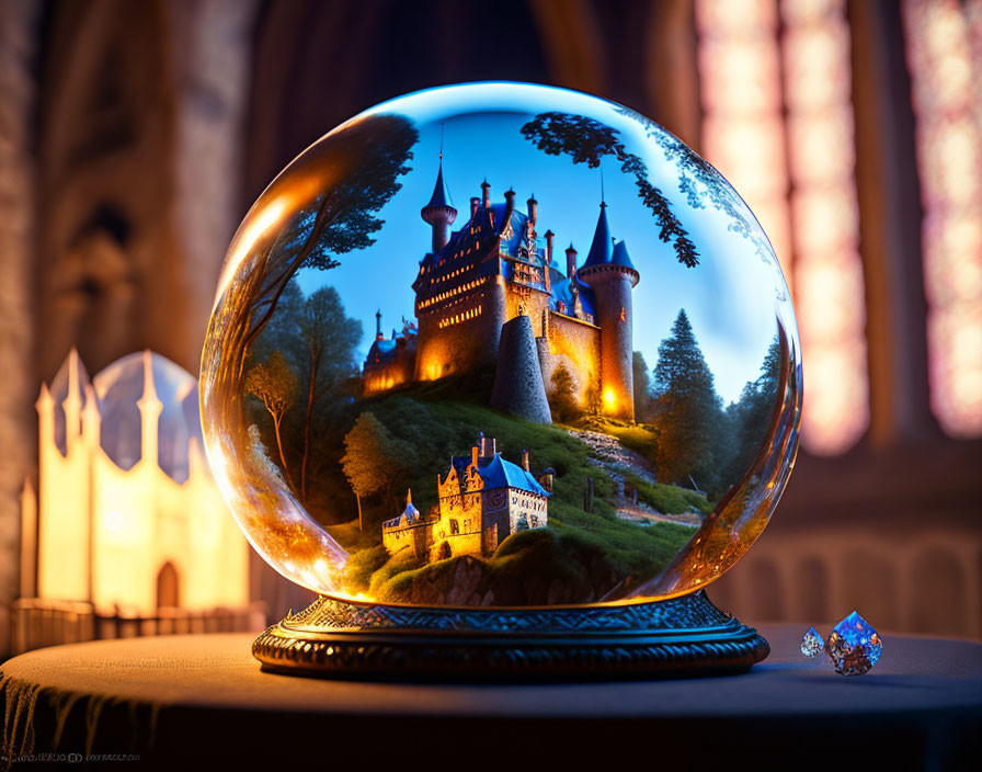 Castle In A Crystal.Ball