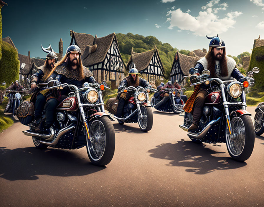 Attack of the Viking Bikers