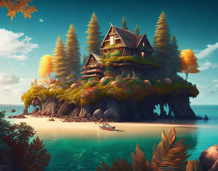 October Forest Island