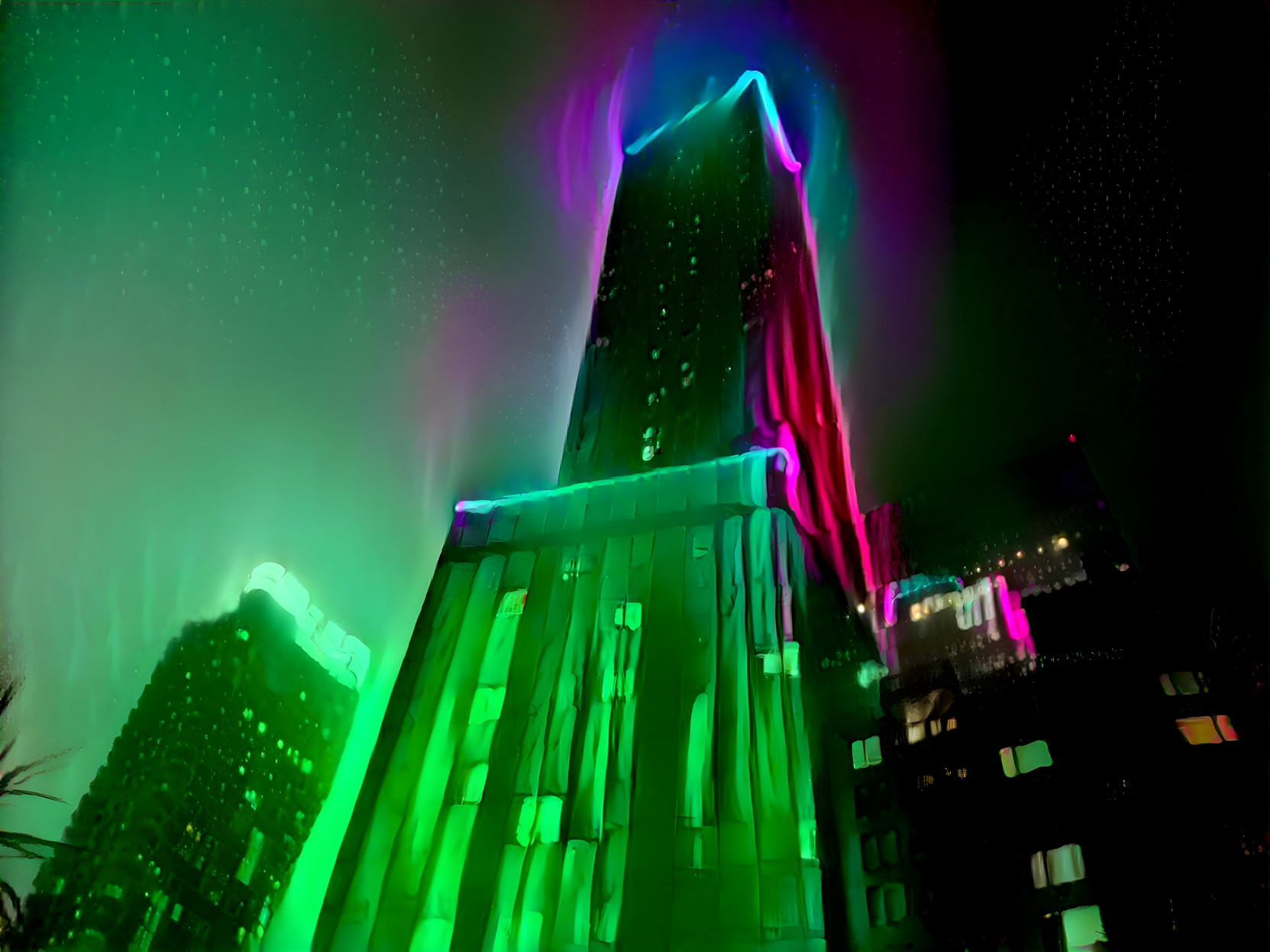 Neon Watchtower