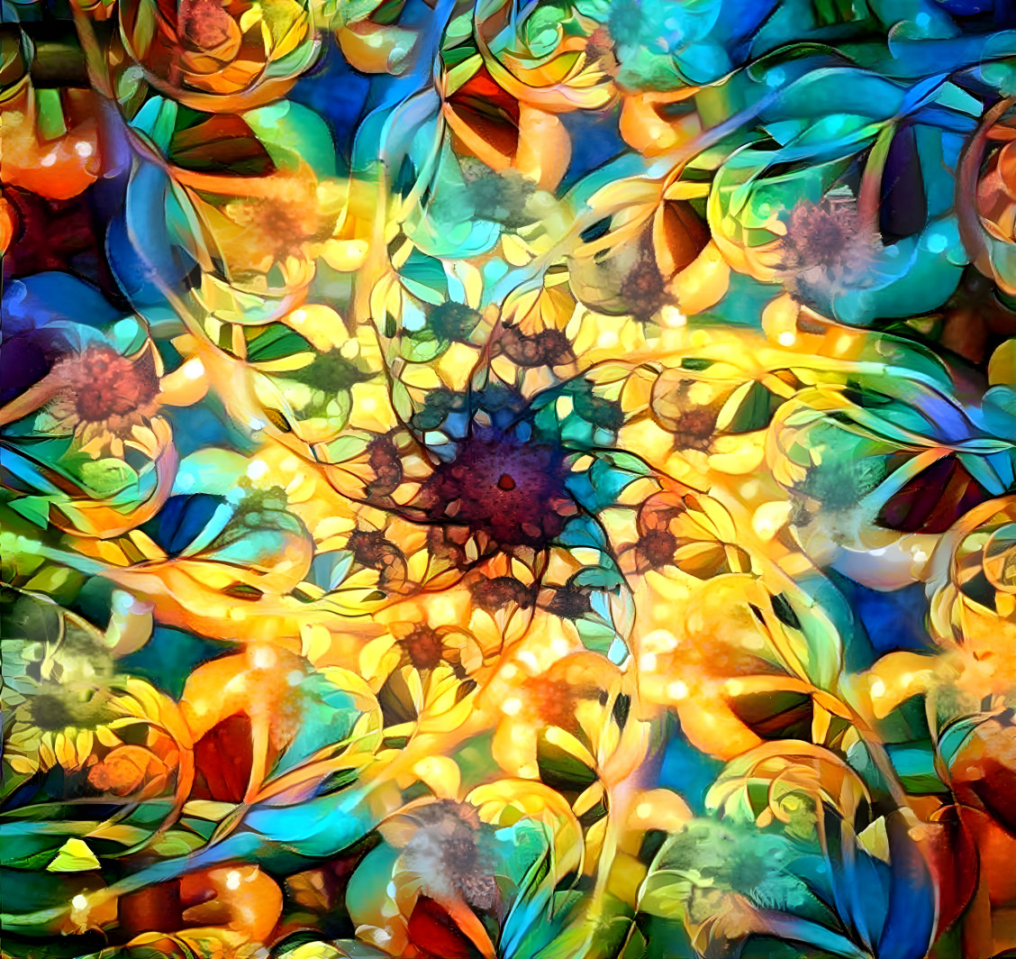 sunflower fractal