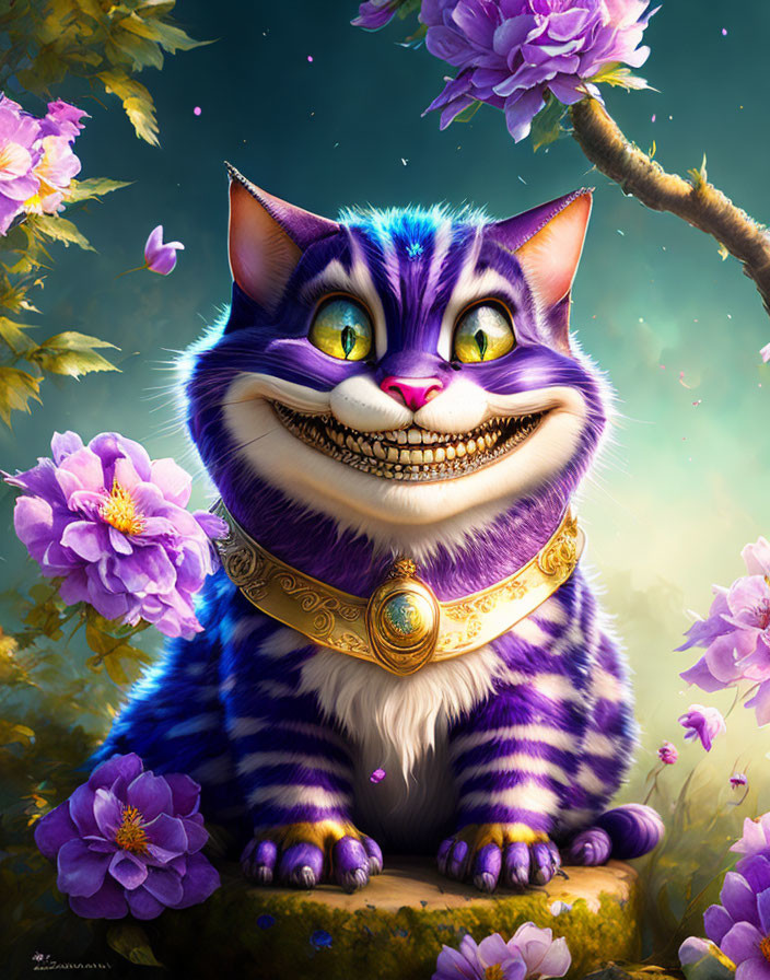 Cheshire cat - so much Teeth!