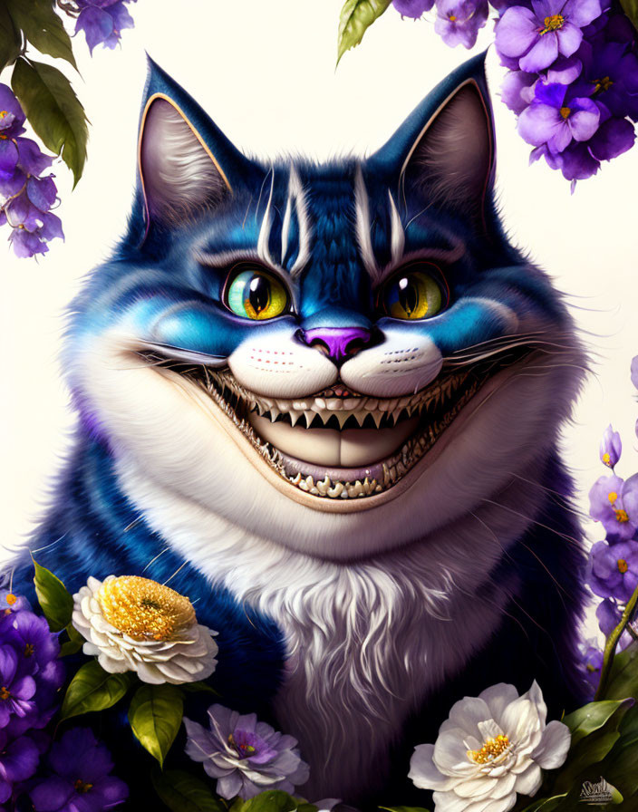 Cheshire cat - so much Teeth!²