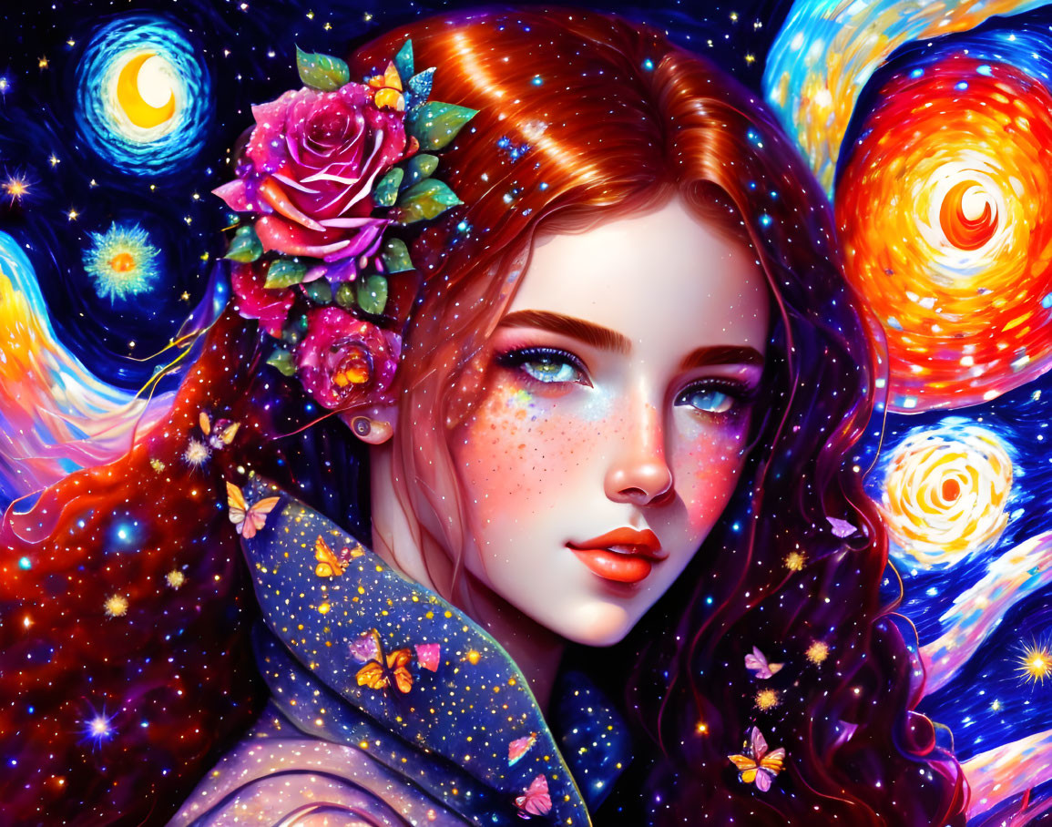 Starry girl