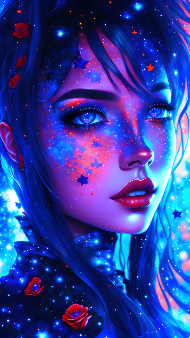 Starry girl