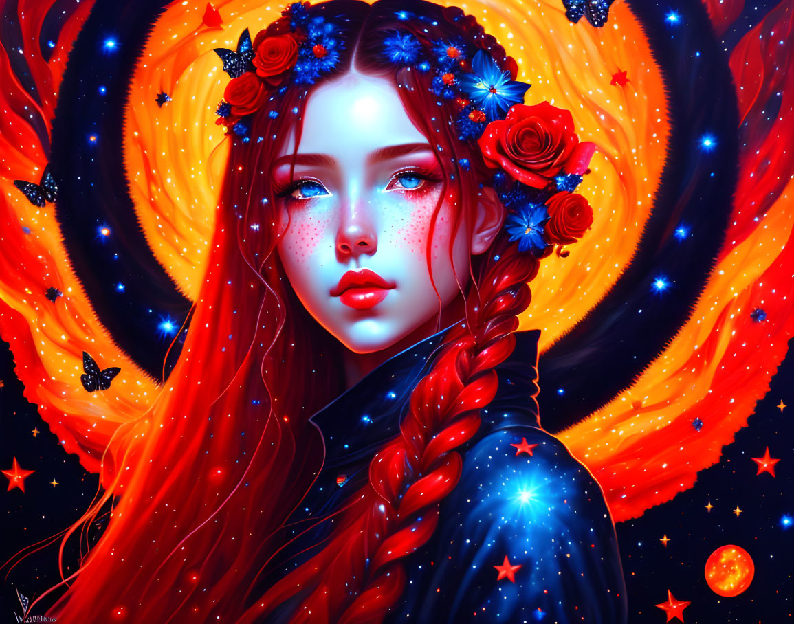 Starry girl 