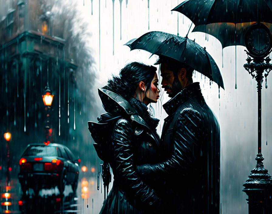 Lovers In The rain