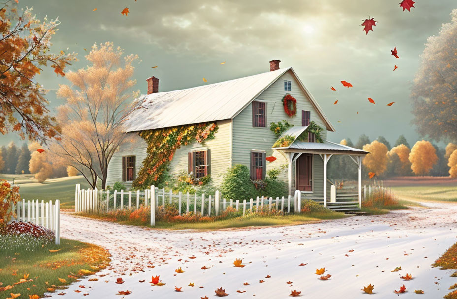 FALL IN THE COUNTRY  STYLE BY MARY TIMMAN