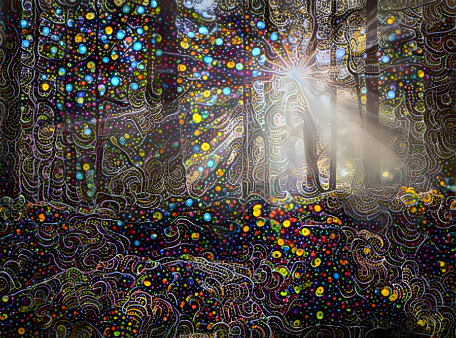 Sprites Gather in the Wood