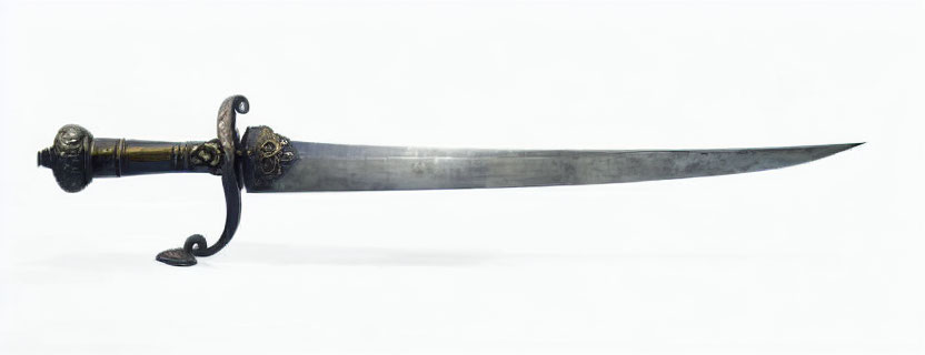 European Design Antique Sword with Brass Guard & Steel Blade
