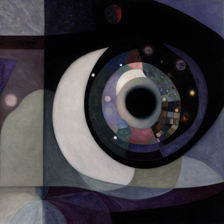 Eye series 4: The artist's eye.