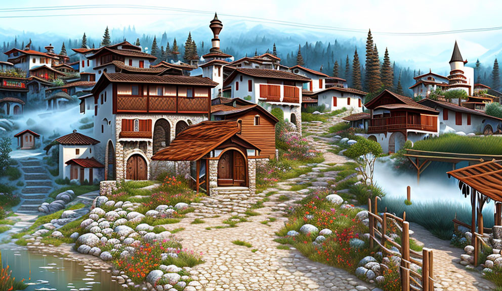 A Village In Turkey