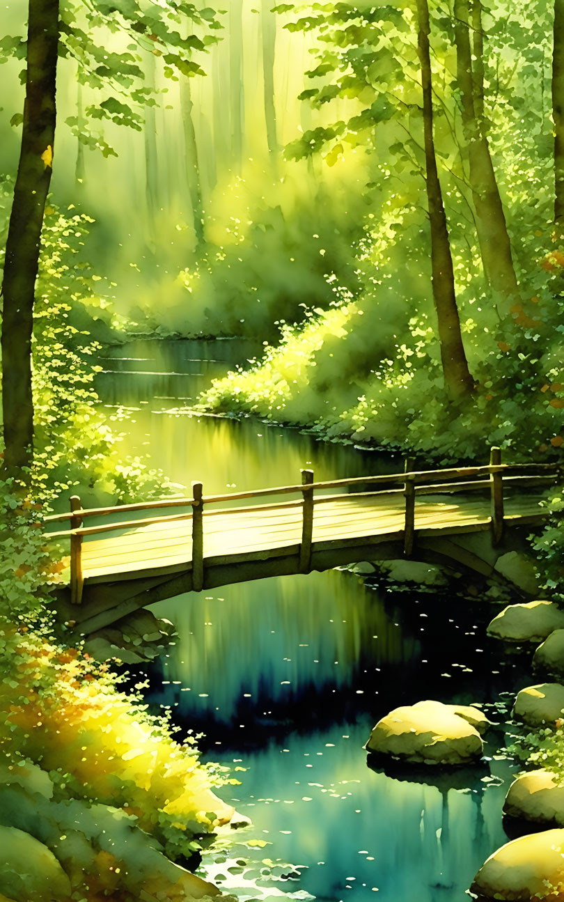 Bridge over Tranquil Waters