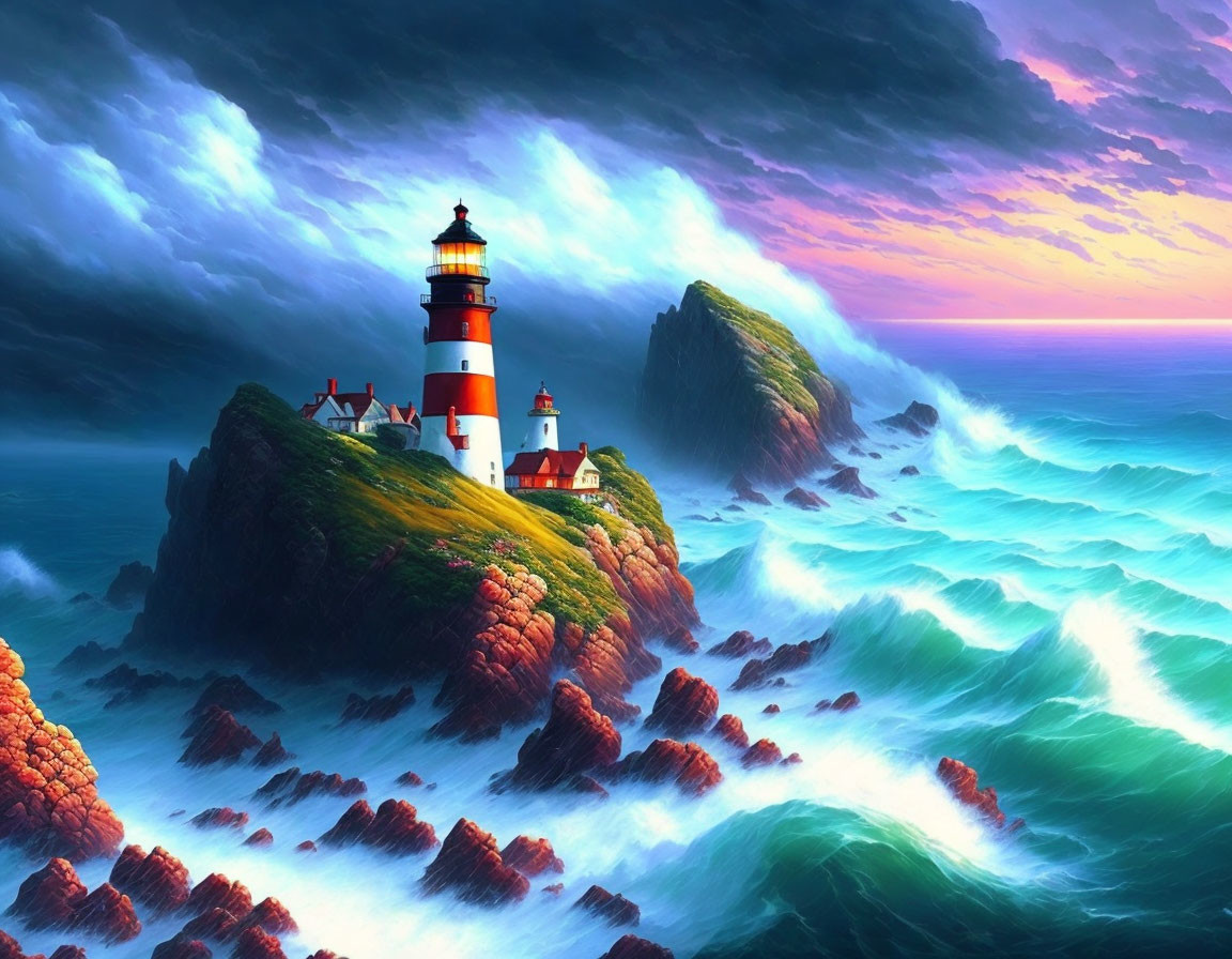 Rock Edge Lighthouse