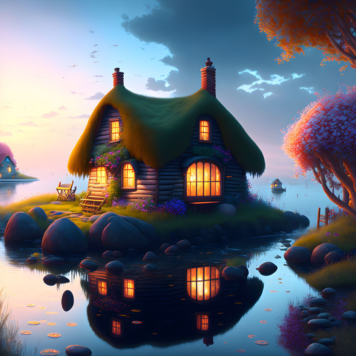 Cottage near the water