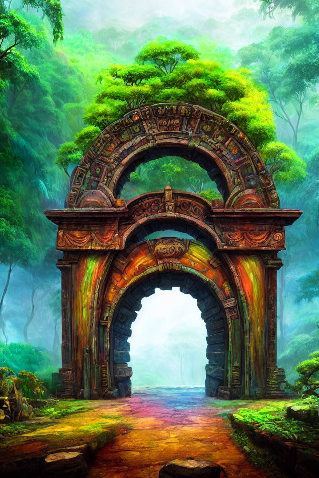 Medieval Gateway To The Unknown